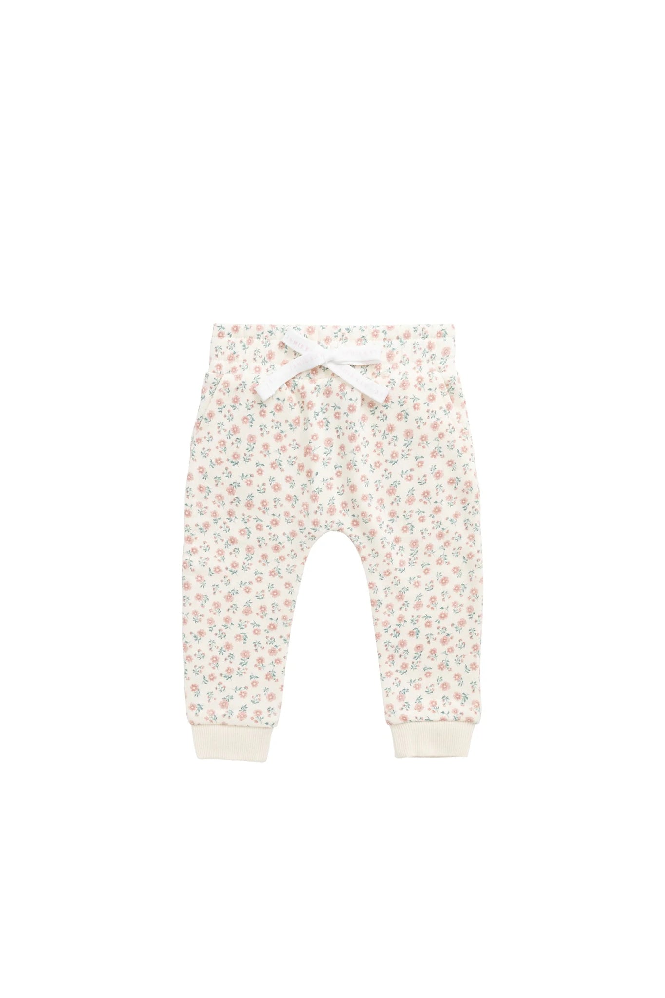 Organic Cotton Lilith Track Pant - Posy Garden Pink