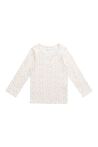 Organic Cotton Long Sleeve Top - Aries Mauve