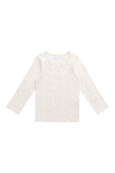 Organic Cotton Long Sleeve Top - Aries Mauve