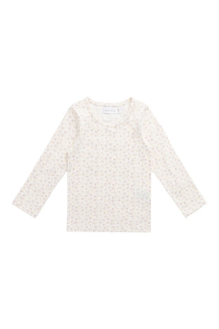 Organic Cotton Long Sleeve Top - Aries Mauve
