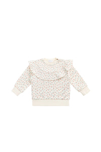 Organic Cotton Mckinley Sweatshirt - Posy Garden Pink