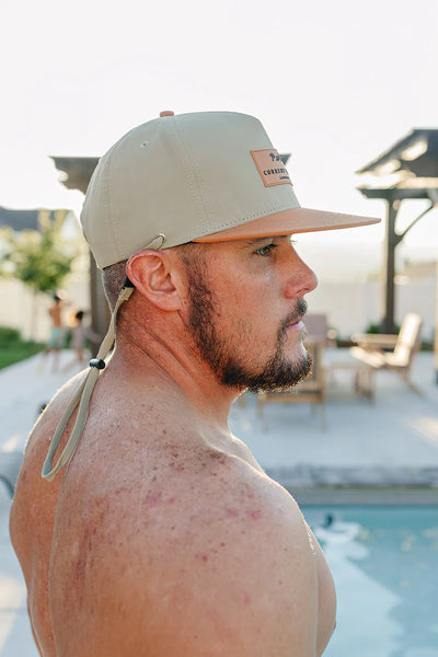 Classic Waterproof Snapback - Earth Tone Colour Block