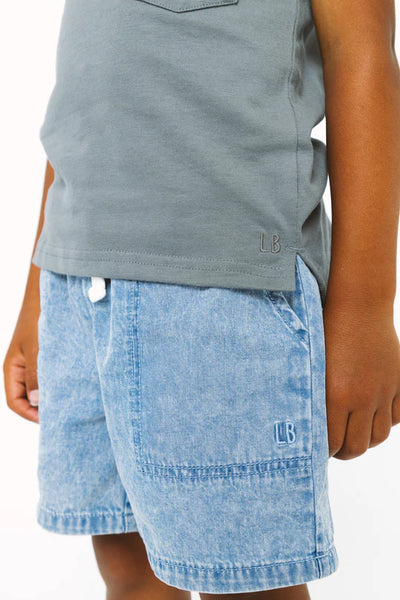 Boy's Chambray Short