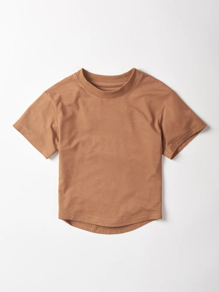 Oversized Bamboo Tee - Carmel