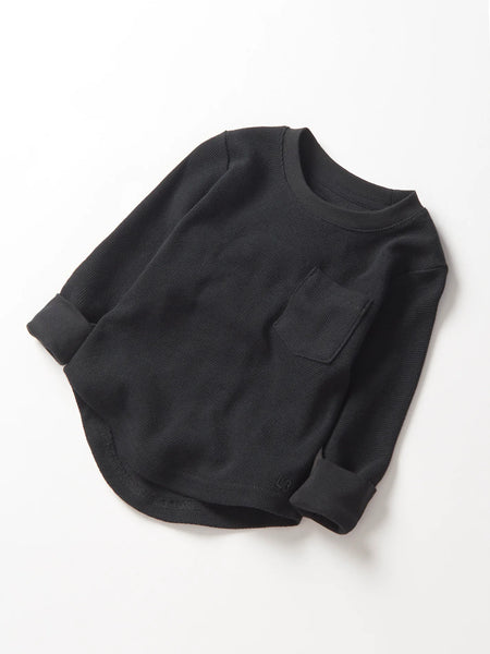 Waffle Top - Black