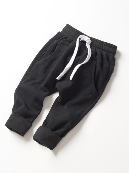 Waffle Jogger - Black