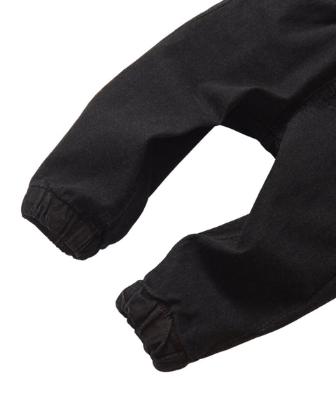 Denim Jogger - Black