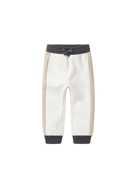 Side Stripe Jogger - Stone Grey