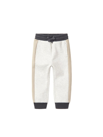 Side Stripe Jogger - Stone Grey