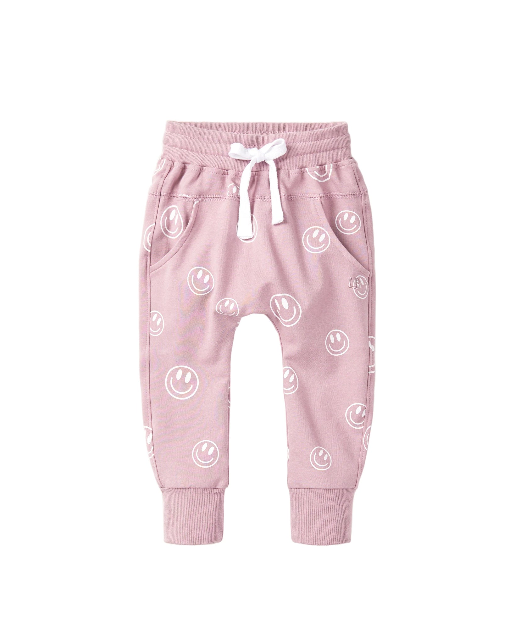 Smiley Jogger - Dusty Purple