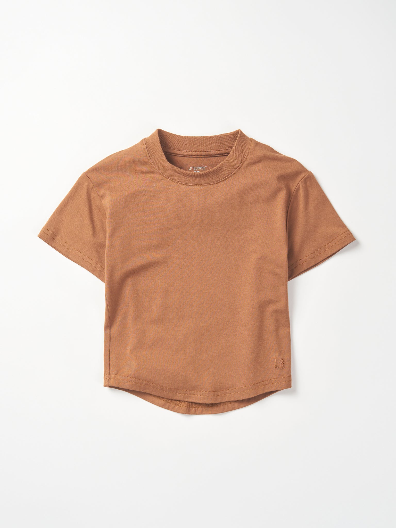 Oversized Bamboo Tee - Chestnut