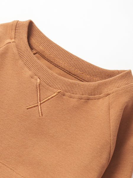 Pocket Pullover - Chestnut