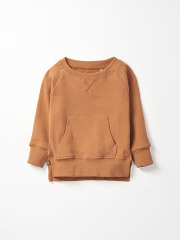 Pocket Pullover - Chestnut