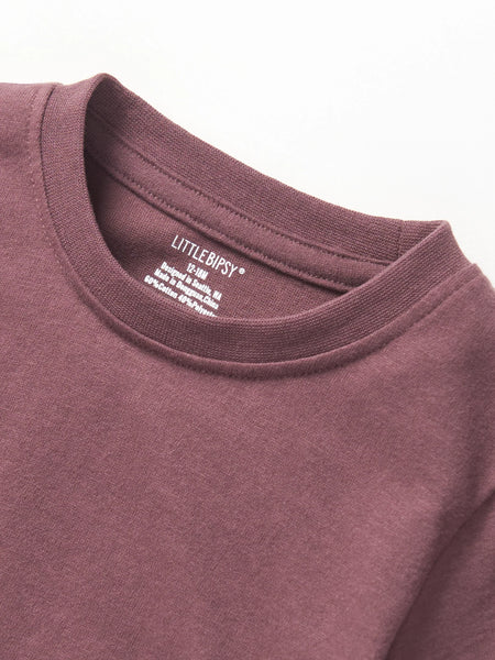 Elevated Tee - Huckleberry