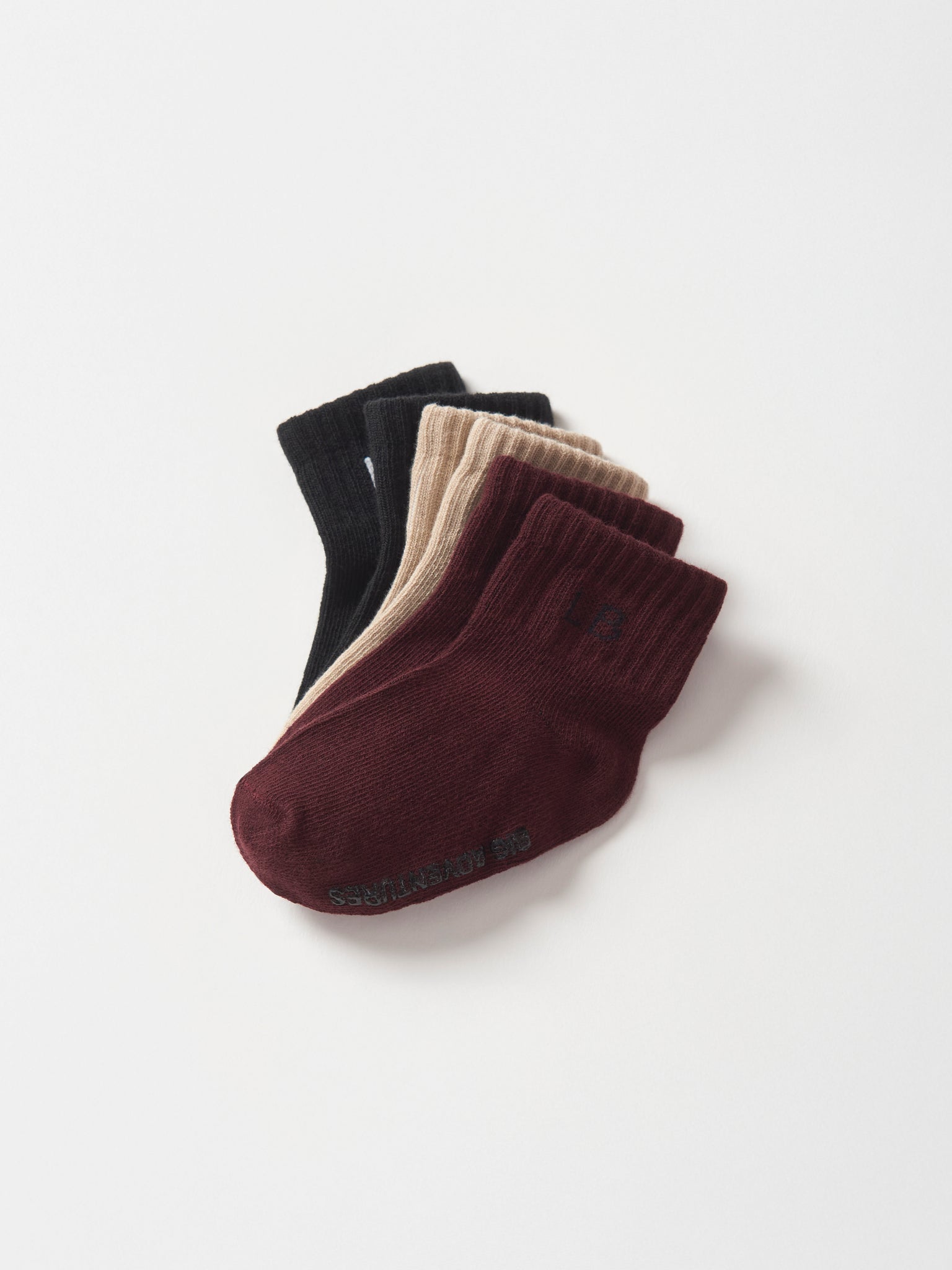 Sock 3-Pack - Waffle Collection