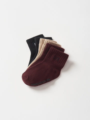 Sock 3-Pack - Waffle Collection