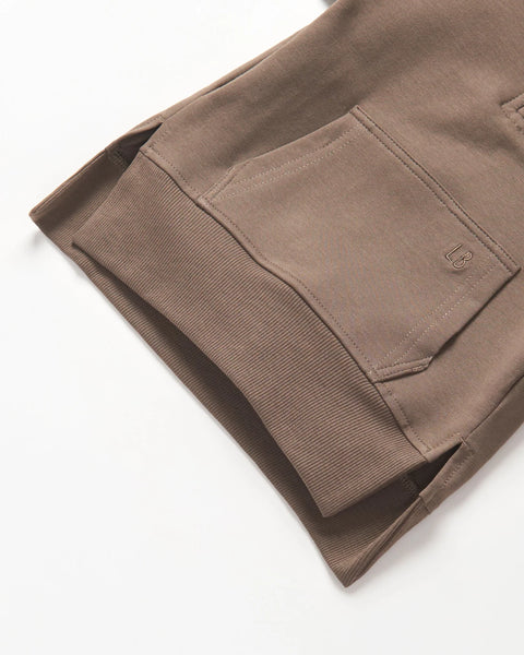 Quarter Zip Pullover - Cocoa