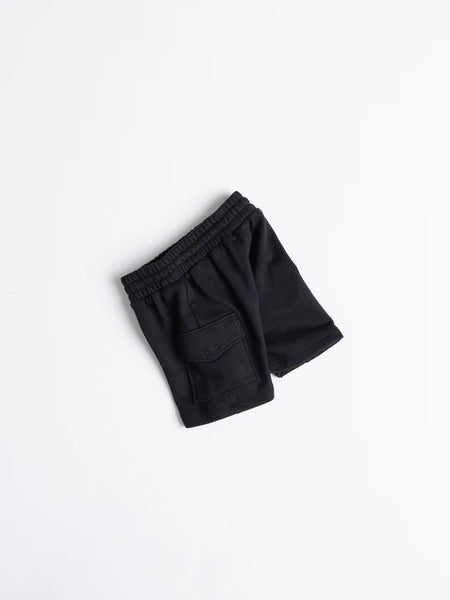 Cargo Sweatshort - Black