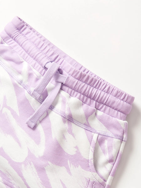 Brush Stroke Skort - Lavender