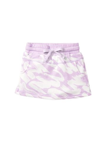 Brush Stroke Skort - Lavender