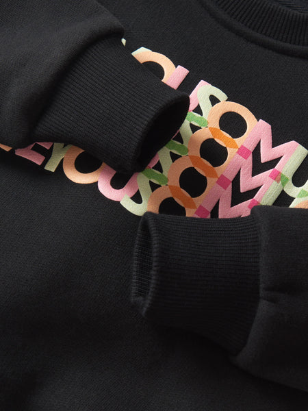 V-Day Elevated Crewneck - Black