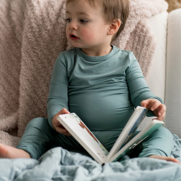 Two Piece Bamboo Set - Winter Flower