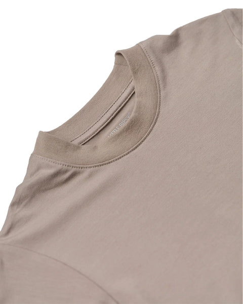 Oversized Bamboo Tee - Mushroom