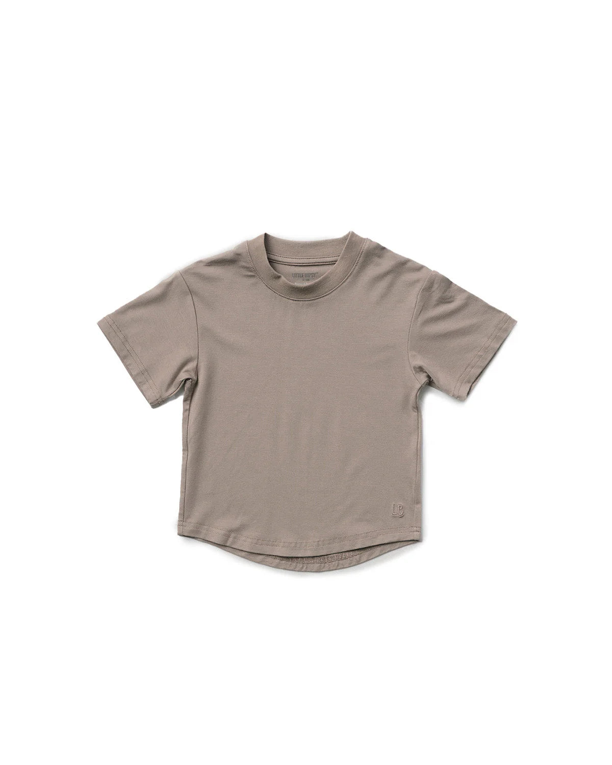 Oversized Bamboo Tee - Mushroom