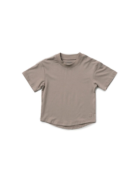 Oversized Bamboo Tee - Mushroom
