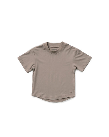 Oversized Bamboo Tee - Mushroom