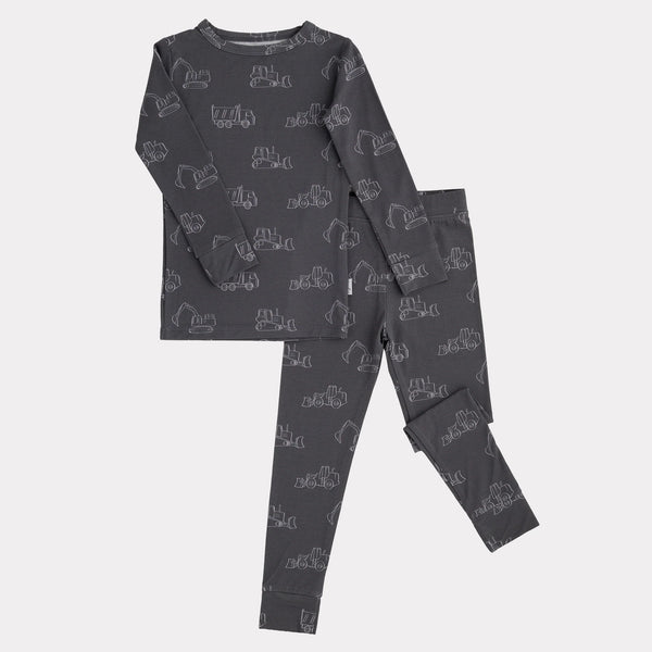 Two Piece Bamboo Set - Grey Digger