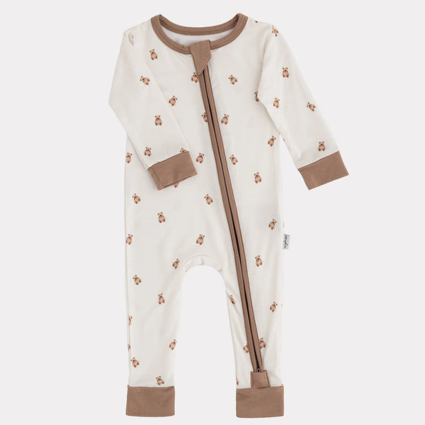 Bamboo Footless Sleeper - Bears