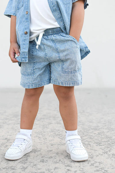 Boy's Chambray Short
