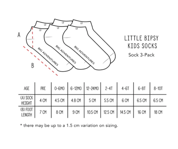 Sock 3-Pack- Preppy Pack