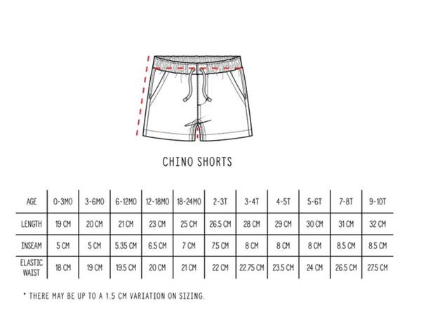 Chino Short - Camel