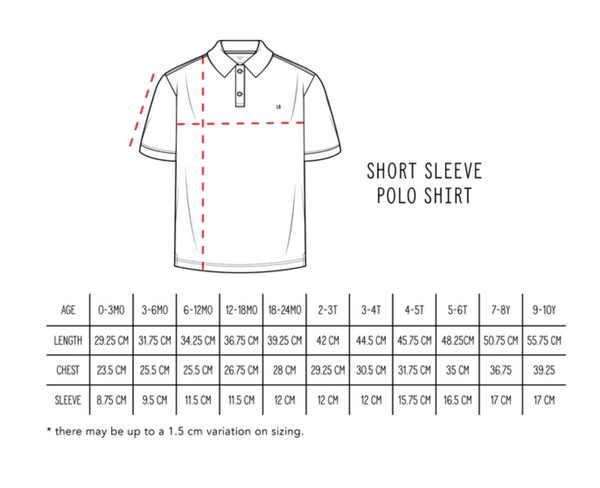 Short Sleeve Polo Shirt - White