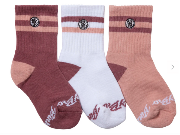 3-Pack Currant Socks