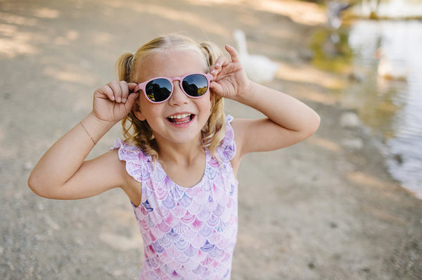 The Keyhole Sunnies - Matte Blush