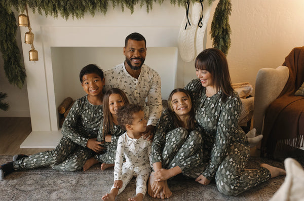 Holiday Bamboo Nightgown - Sage Cars