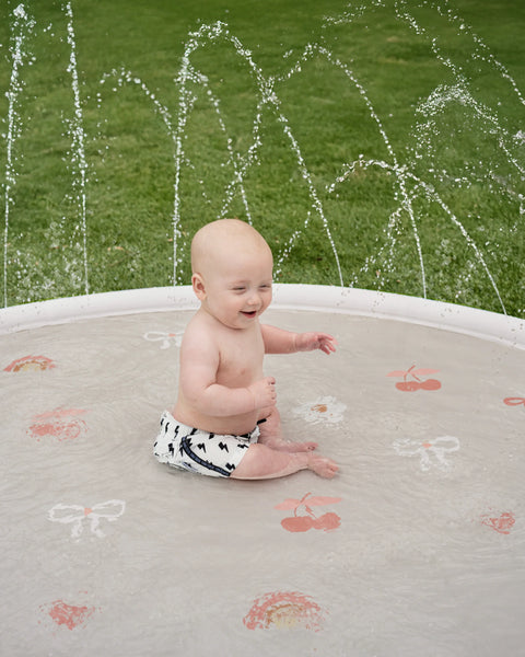 Sprinkler Splash Pad for Kids - Bows & Bloom