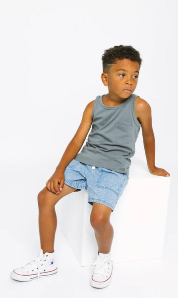 Boy's Chambray Short