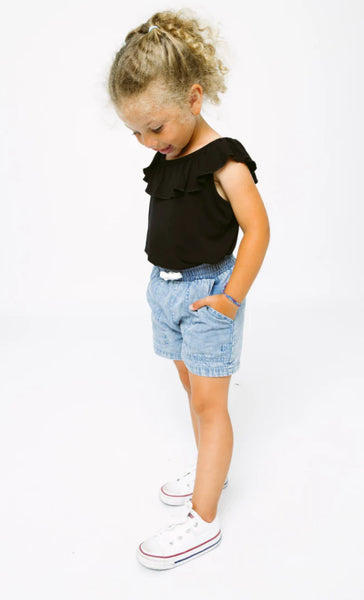 Girl's Chambray Short