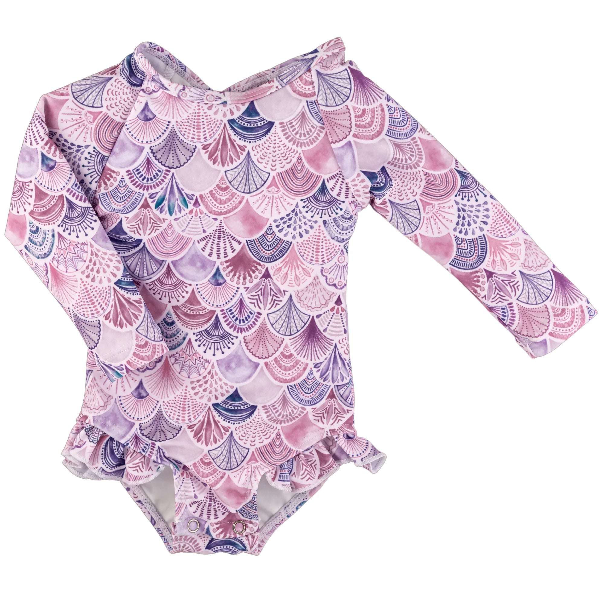 The "Sofia" Ruffle Rashguard Suit