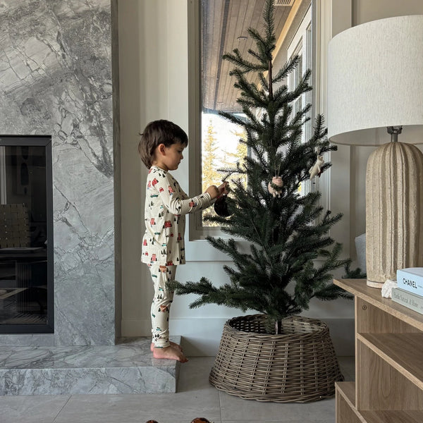 Holiday Village Bamboo Two-Piece PJs