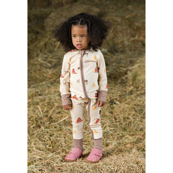 Bamboo Zipper Sleeper - Hay Neighbour