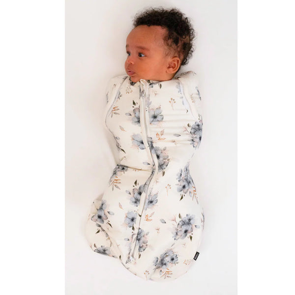 1.0 TOG Convertible Swaddle Sack - Frosty Floral