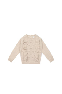 Valentia Jumper - Light Oatmeal Marle