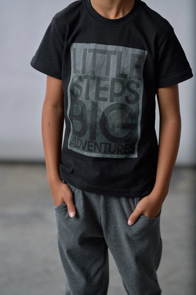 Little Steps, Big Adventures Tee