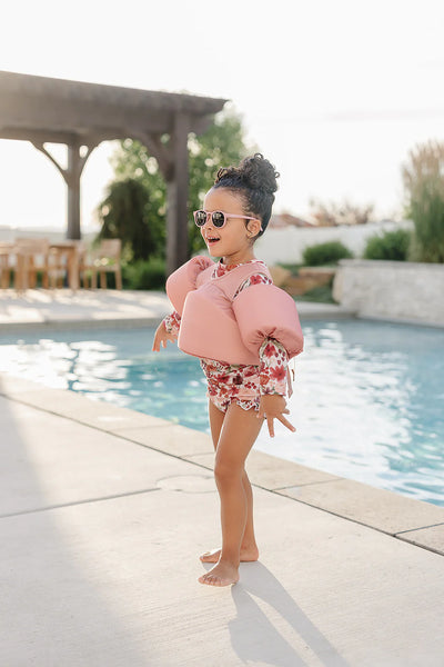 The "Harper" Ruffle Rashguard Suit