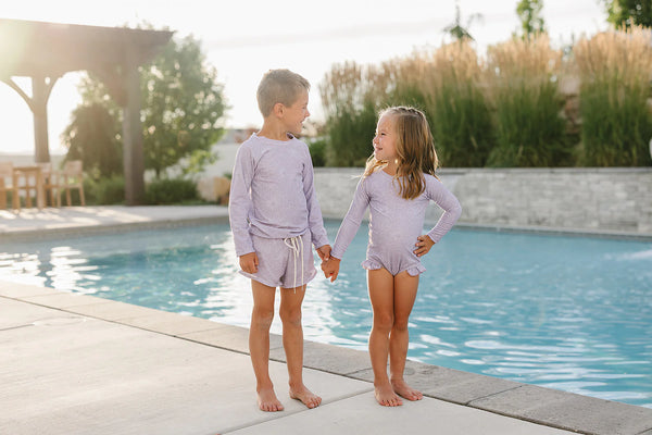 The "Lily" Ruffle Rashguard Suit